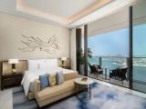 Sky Double Pool Villa with palm view