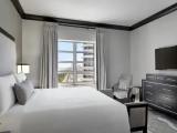 Vice Presidential Double Suite with balcony and with city skyline view