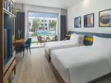 Funky Double room with pool view