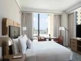 Superior Corner Double Spa with partial harbor view room