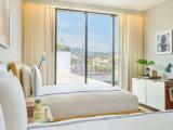 Twin room with city view