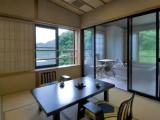 Terrace Bath Shofuku no Ma room with mountain view
