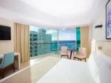 Altitude Corner Double Suite with partial ocean view