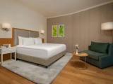 Standard Triple room with french balcony with garden view