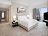 Premier Club Level Double Suite with balcony and Marina View