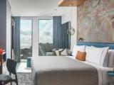 Room with sunrise view