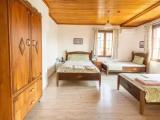 Family Quadruple room with balcony and with garden view