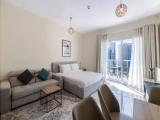 Chic Double Studio Apartment with balcony
