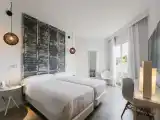 Twin room with balcony and with sea view