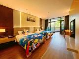 Themed Family Friendly Twin room with pool view
