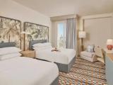 Quadruple room with balcony and with partial ocean view