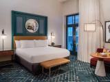 Double room with balcony and with bourbon street view