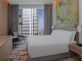 1 Bedroom Kitchenette Suite Dining with Burj Khalifa view