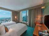 Twin Club room with sea view