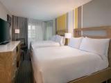 Quadruple room with partial ocean view