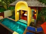 Double Pool Villa with garden view