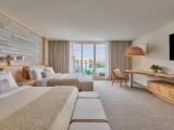 Room with balcony and with city view