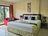 Deluxe Double room with balcony and with partial sea view