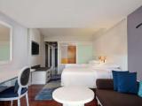 Larger Twin room with balcony and with sea view
