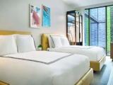Quadruple room with view