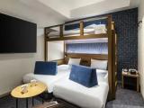 2 Single Beds + 1 Loft Bed Triple room