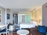Larger Terrace Double room with pool view