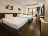 Family room with balcony