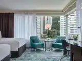 Executive lounge access Quadruple room with city view