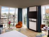 Family room with panoramic canal view