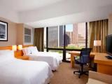 Traditional 2 Double Beds room with city view