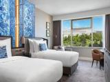 Twin room with park view