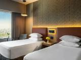 Twin room with park view