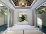 Deluxe Garden Double Pool Villa with balcony