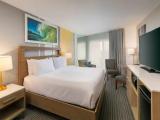 Double room with partial ocean view