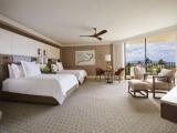 Twin room with ocean view