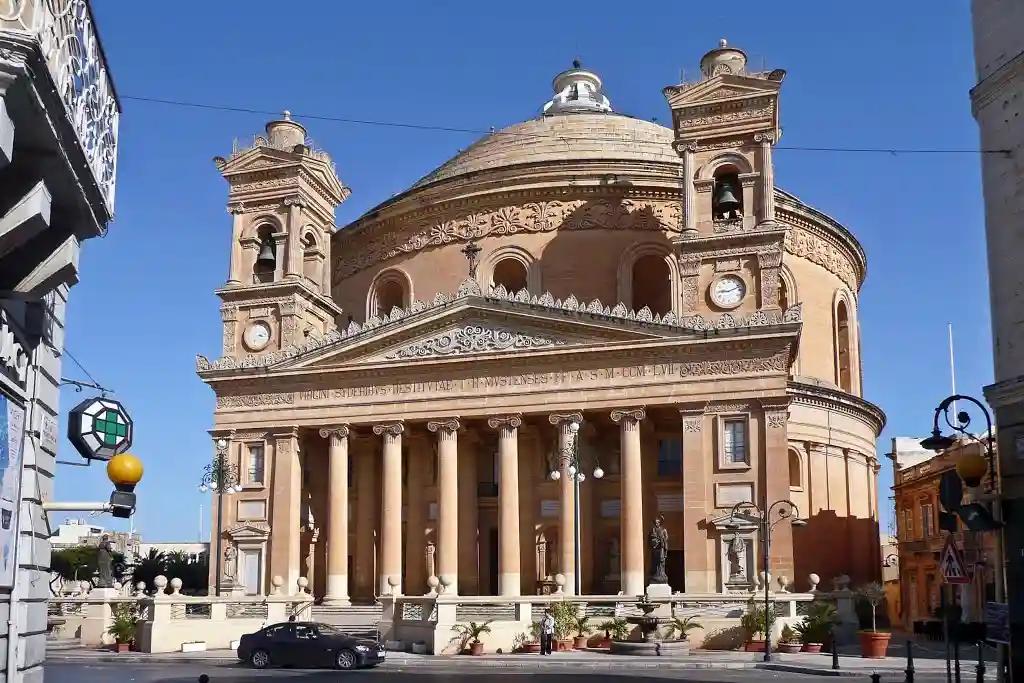 Mosta Rotunda Of Mosta Map , Mosta Parish – FHKJ