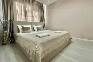 Uyutnaya v prestizhnom rayone ZhK Akvarel Apartments, Almaty