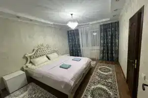 Dvuhmestnyy nomer s 1 krovatyu uluchshennyy Apartments, Bishkek