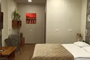 Dvuhmestnyy nomer s 1 krovatyu uluchshennyy Apartments, Lida