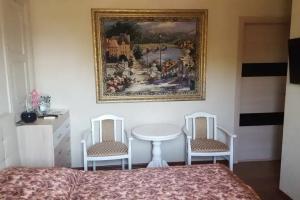 Dvuhmestnyy nomer s 1 krovatyu Apartamenty 9 s balkonom s vidom v sad, Yeysk