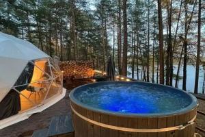 Recreation center "Kvadro drive dome", Novoalekseevskoe