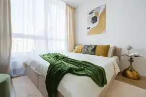 Dizaynerskaya studiya v ZhK Luchi Apartments, Peredelkino