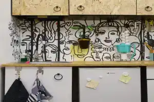 Kreativnye apartamenty APARTmeART v tsentre Velikogo Novgorodaa, Velikiy Novgorod