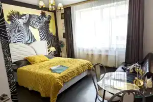 Komnata - studiya s lichnym san uzlom i bolshoy krovatyu Apartments, Lobnya
