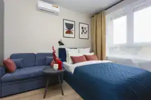 Stilnaya studiya v ZhK Troparevo park v 10 minutah ot metro Rumyantsevo Apartments, Dudkino