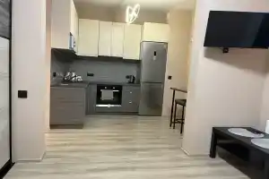 Uyutnaya studiya v novom rayone Apartments, Petrozavodsk