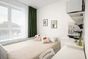 Studiya na dvoih v ZhK Prigorod Lesnoe Apartments, Misailova