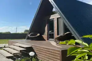 Uyutnyy domik s baney i sibirskim chanom Cottage