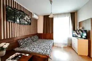Chistaya, uyutnaya i komfortnaya studiya v Misaylovo. studiya s boylerom Apartments, Misailova