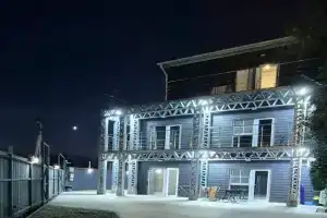 4-mestnaya studiya 20 m2 s podogrevaemym basseynom i transferom Apartments, Ashe